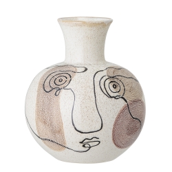 Bloomingville vase Irini med ansigt