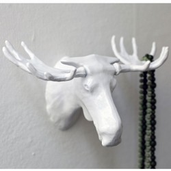 Billede af Moose Hook - elg knage hvid