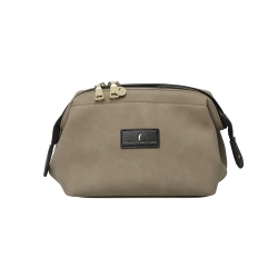 Mia kosmetikpung Coming Copenhagen - sand vegan suede