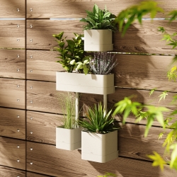 UMBRA Cubiko v�g planter opbevaring - sand
