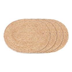 Dkkeservietter Bombay jute ovale - 4 stk