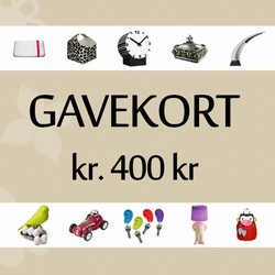 Gavekort 400 kr.