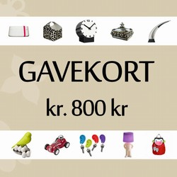 Gavekort 800 kr.