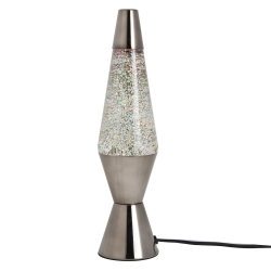 Glitter lampe sølv - Leitmotiv