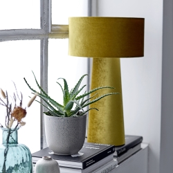 Gul lampe - Bloomingville