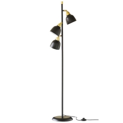 Billede af Superliving gulvlampe Urban Triple - sort