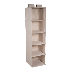 Hanging organizer hylder - beige