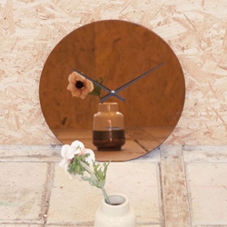 Karlsson vægur Mirage copper spejl - 40 cm
