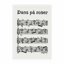 Billede af Kort - Dans på roser