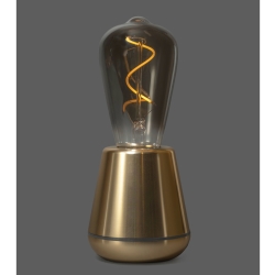 Lampe Humble One Gold - trådløs