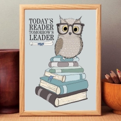 Plakat - Todays Reader Tomorrows Leader