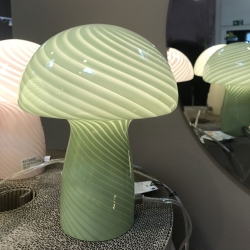Mushroom lampe Bahne - grn glas 