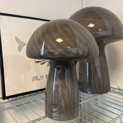 Mushroom lampe Bahne - gr/brun