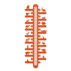 Hjdemler - Zoometer i orange