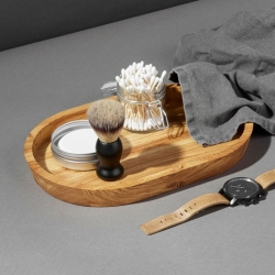 Oval bakke i olieret egetr - By Brorson