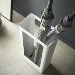 YAMAZAKI Paraplyholder Tower Slim - hvid