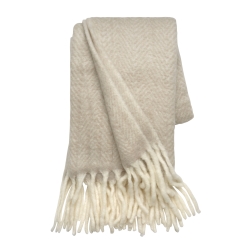 Se Plaid Marthea - alpaca beige hos Fenomen