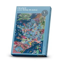 Puslespil Wine France - 1000 brikker
