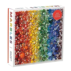 Billede af Puslespil - Rainbow marbles