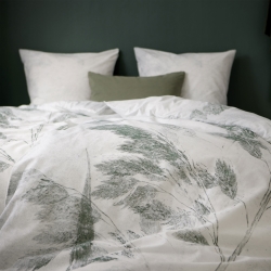 Södahl sengetøj GOTS Oat grass Jade green - 220 cm