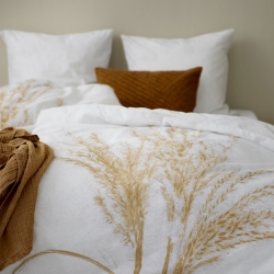 Södahl sengetøj Silvergrass Mustard - 220 cm