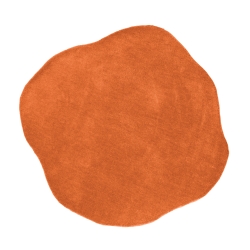 Tæppe Organic Diamond - orange
