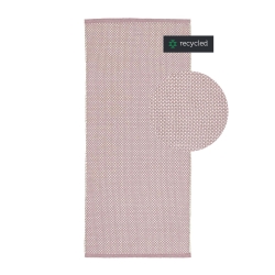 Tppe DOTS 70x140 cm mauve/ecu