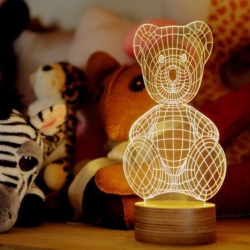 Billede af Teddy Bear lampe - Bulbing