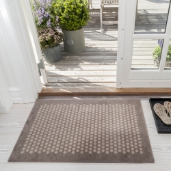 Billede af Tica Copenhagen dørmåtte - Dot sand/beige 60x90 cm