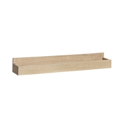 Hylde FOLK i lys træ gallerihylde 60 cm - Hübsch