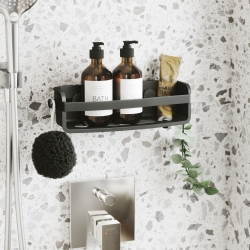 Billede af UMBRA Flex holder til bad med sugekopper - sort