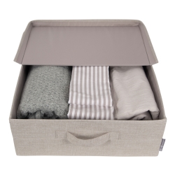 Billede af Opbevaringskasse underbed beige - Bigso Box