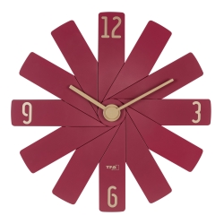 Billede af Vægur Clock in the box - rød