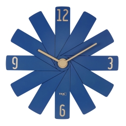 Se Vægur Clock in the box - blå hos Fenomen