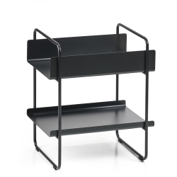 Billede af Zone A-Cocktail Trolley barbord - sort