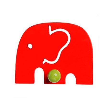 Elefant knage - rød