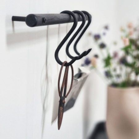 2HangIt ophngsstang - sort egetr og sort lder