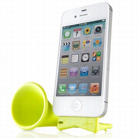 Horn Stand pro til iPhone 4/4S - lime