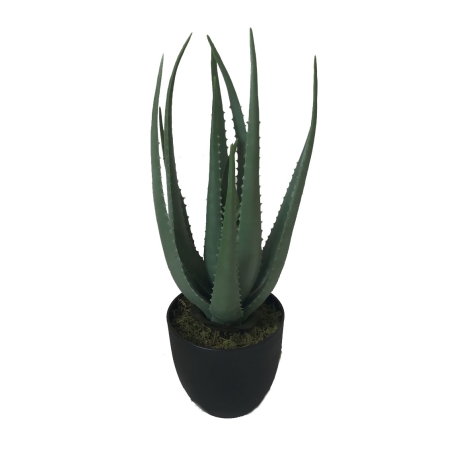 Aloe vera kunstig plante - 58 cm 