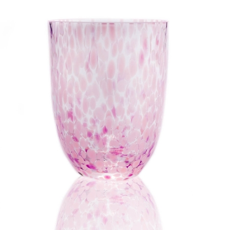 Anna von Lipa confetti glas - rosa / lilla