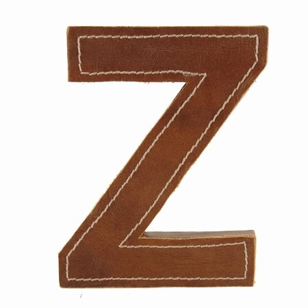 Læder bogstav - Z