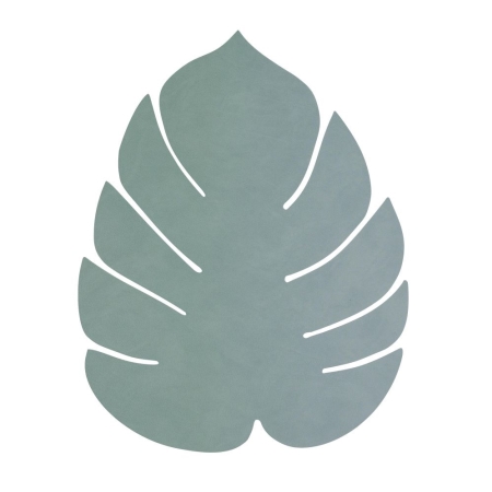 Dkkeserviet LINDDNA monstera blad - pastel green