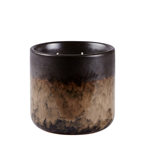 Duftlys - brun keramik potte