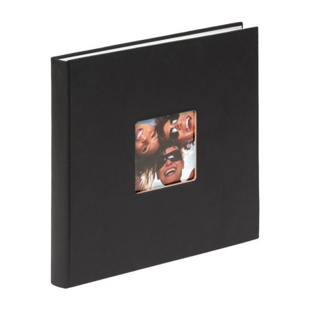 Sort fotoalbum - blanke sider