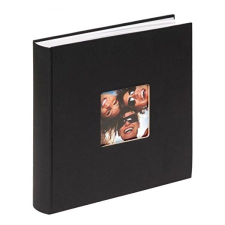 Sort fotoalbum - blanke sider 30x30 cm