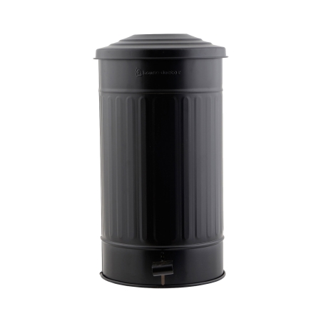 Garbage bin i sort - large affaldsspand