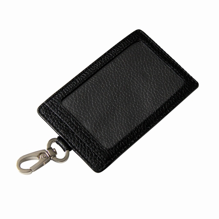 ID-card i sort læder - Verivinci