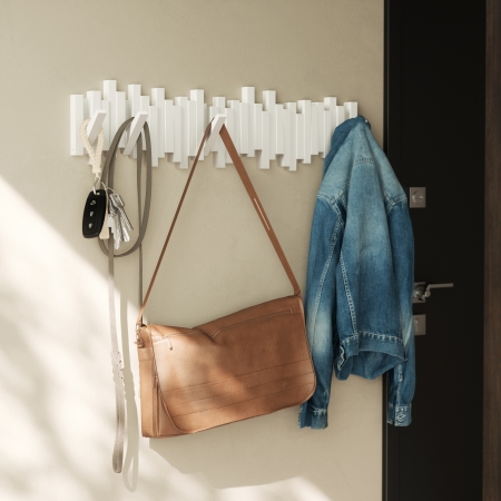 UMBRA Sticks knager�kke 8 knager - hvid