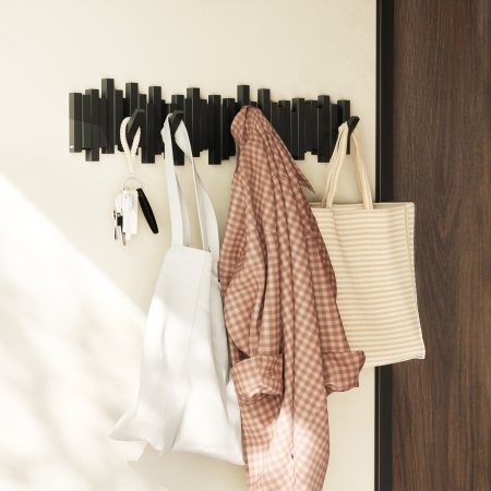 UMBRA Sticks knagerkke 8 knager - sort