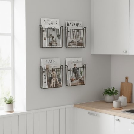 Magasinholdere til vg 4 stk. i bronze finish